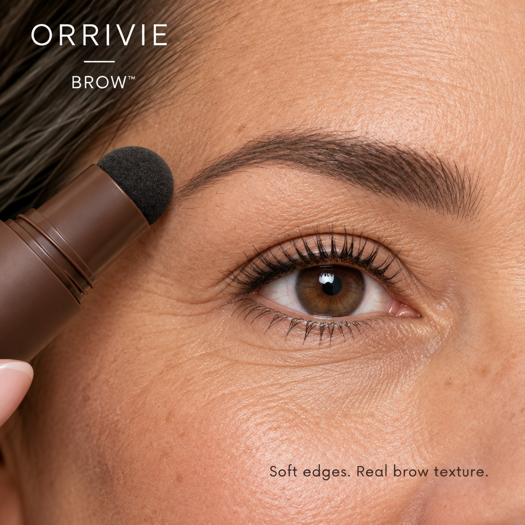 Orrivie Brow real person close up product gallery image