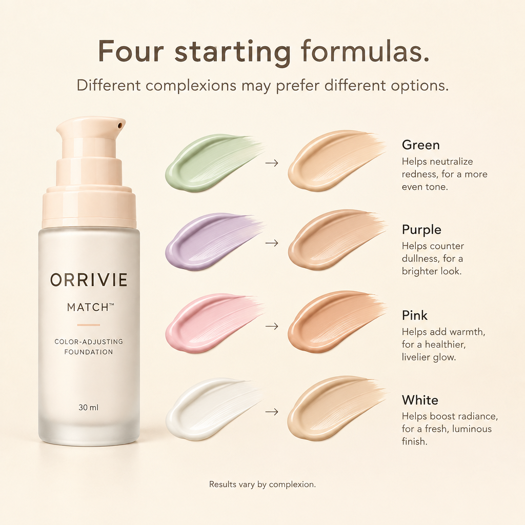 Orrivie Match shade objection product gallery image
